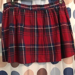 Check Plaid Miniskirt